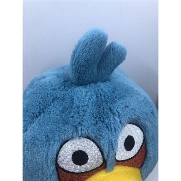 Commonwealth Angry Birds Jay Blue Bird Toys Medium 8” Stuffed Plush NO SOUND - Picture 4 of 14